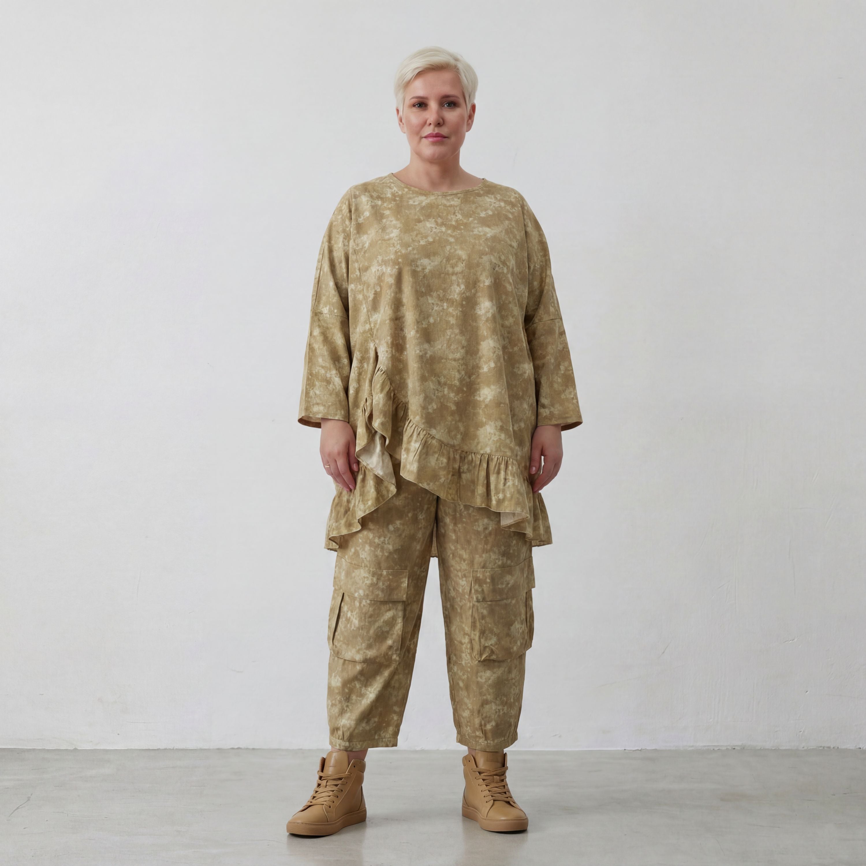 AKH Premium Shirt 6911 Fabiella, Camel