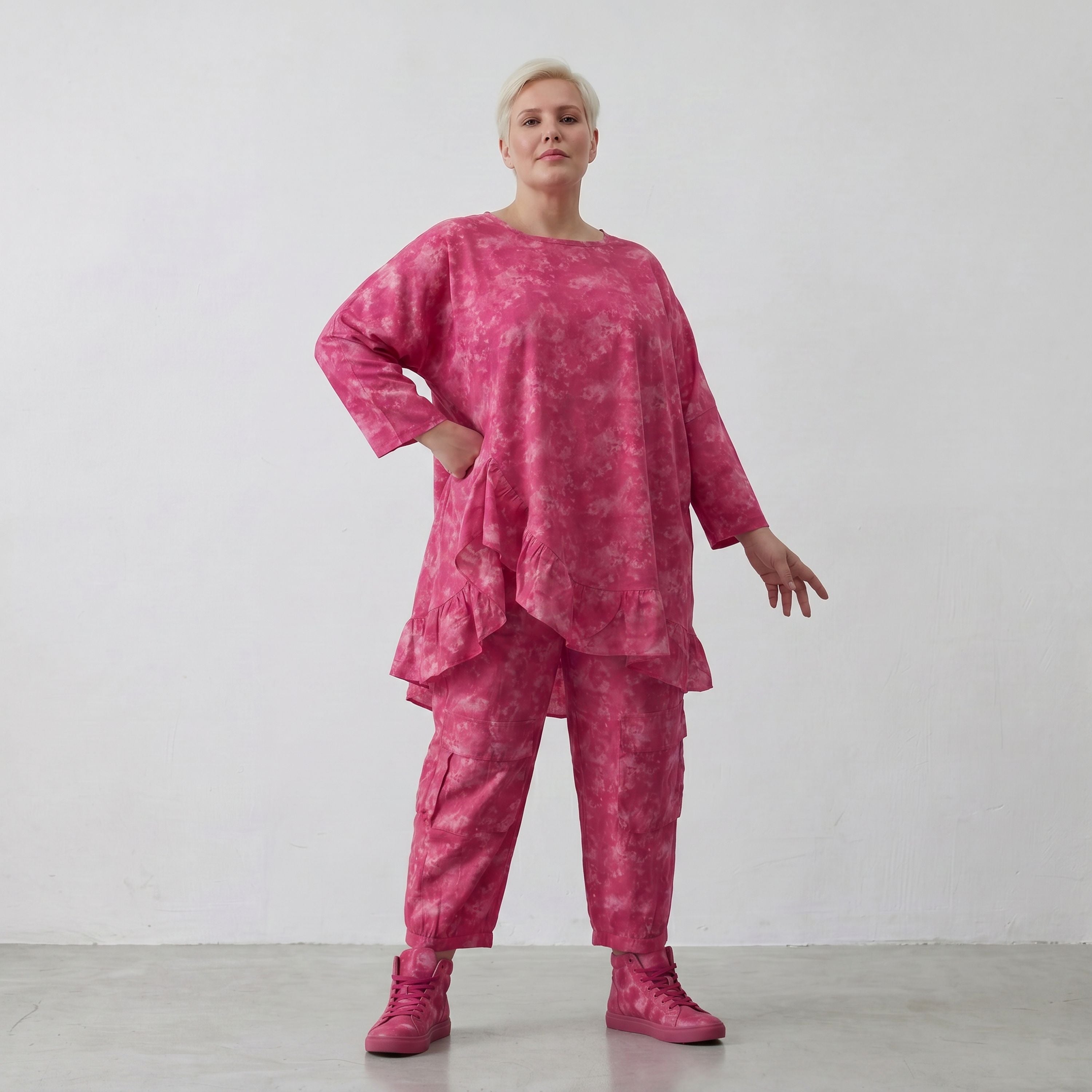 AKH Premium Shirt 6911 Fabiella, Fuchsia