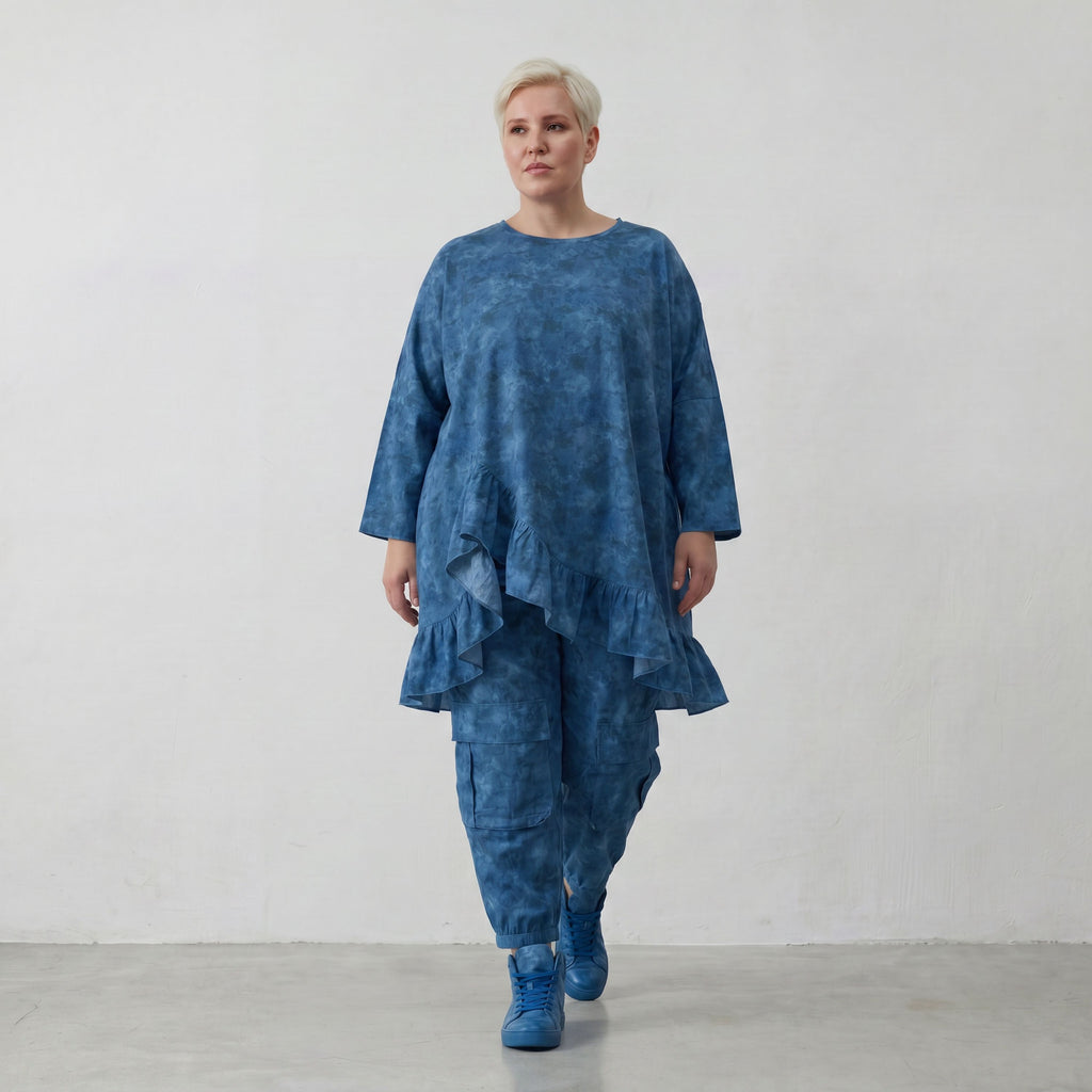 AKH Premium Shirt 6911 Fabiella, Petrol