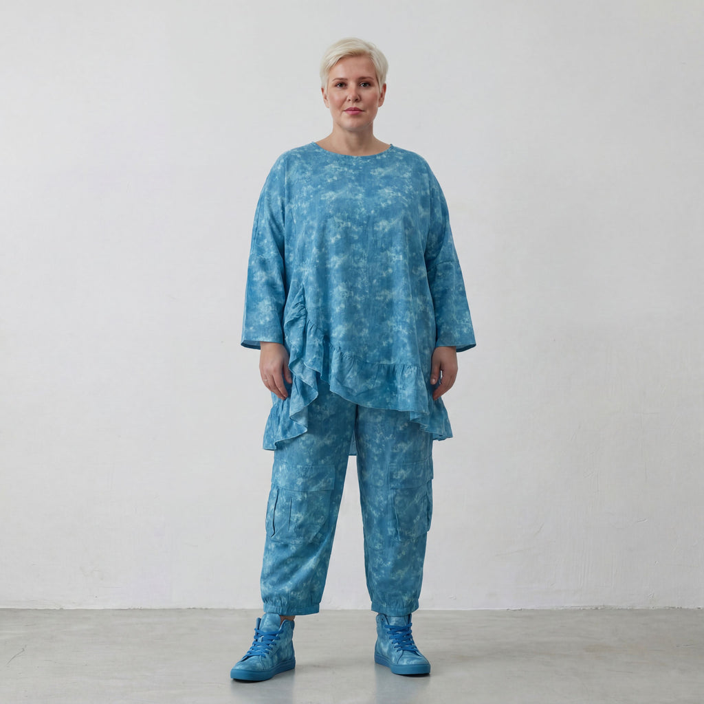 AKH Premium Shirt 6911 Fabiella, Aquablau