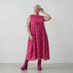 AKH Premium Kleid 7058 Fabiella, Fuchsia