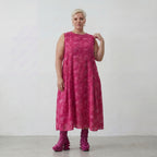 AKH Premium Kleid 7058 Fabiella, Fuchsia