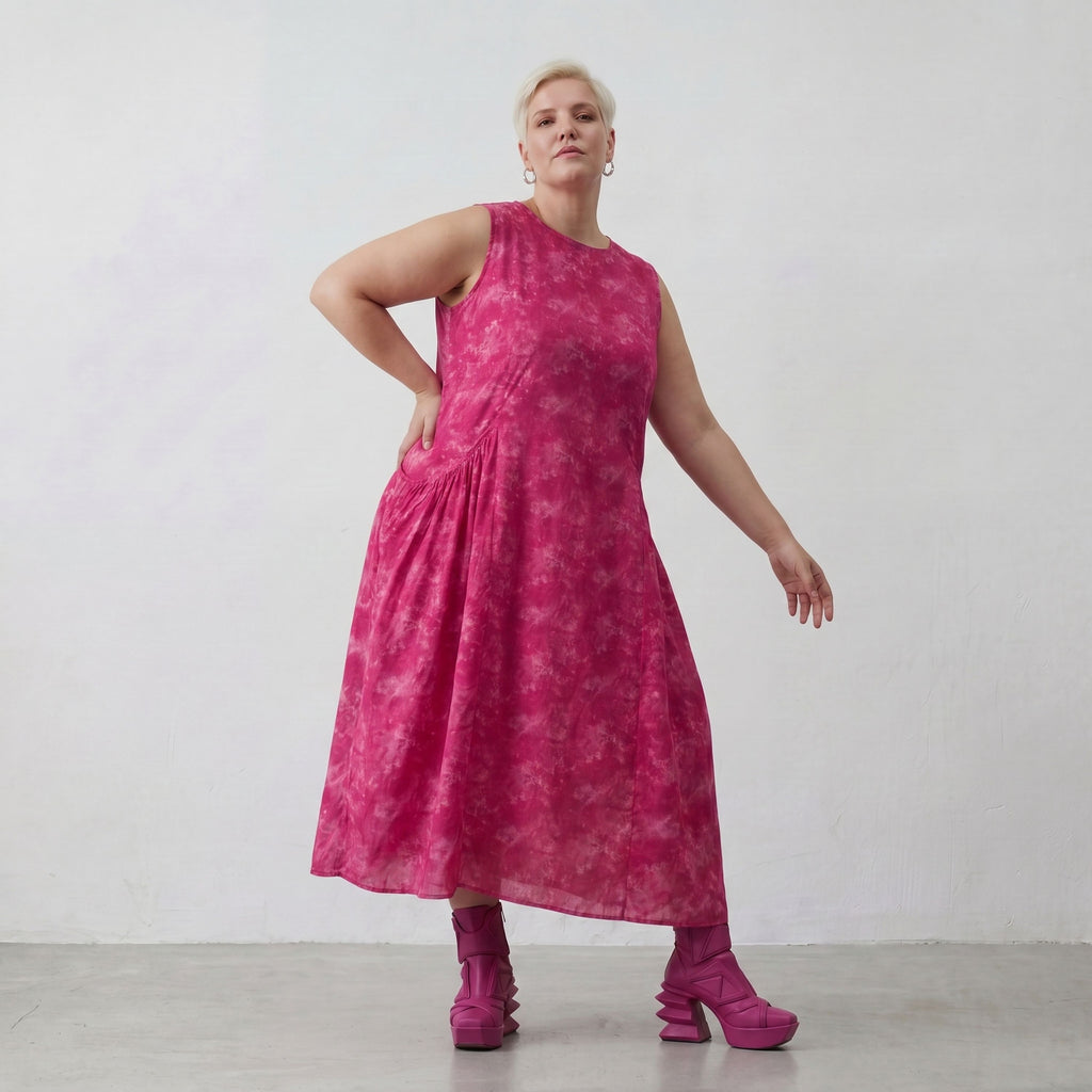 AKH Premium Kleid 7058 Fabiella, Fuchsia