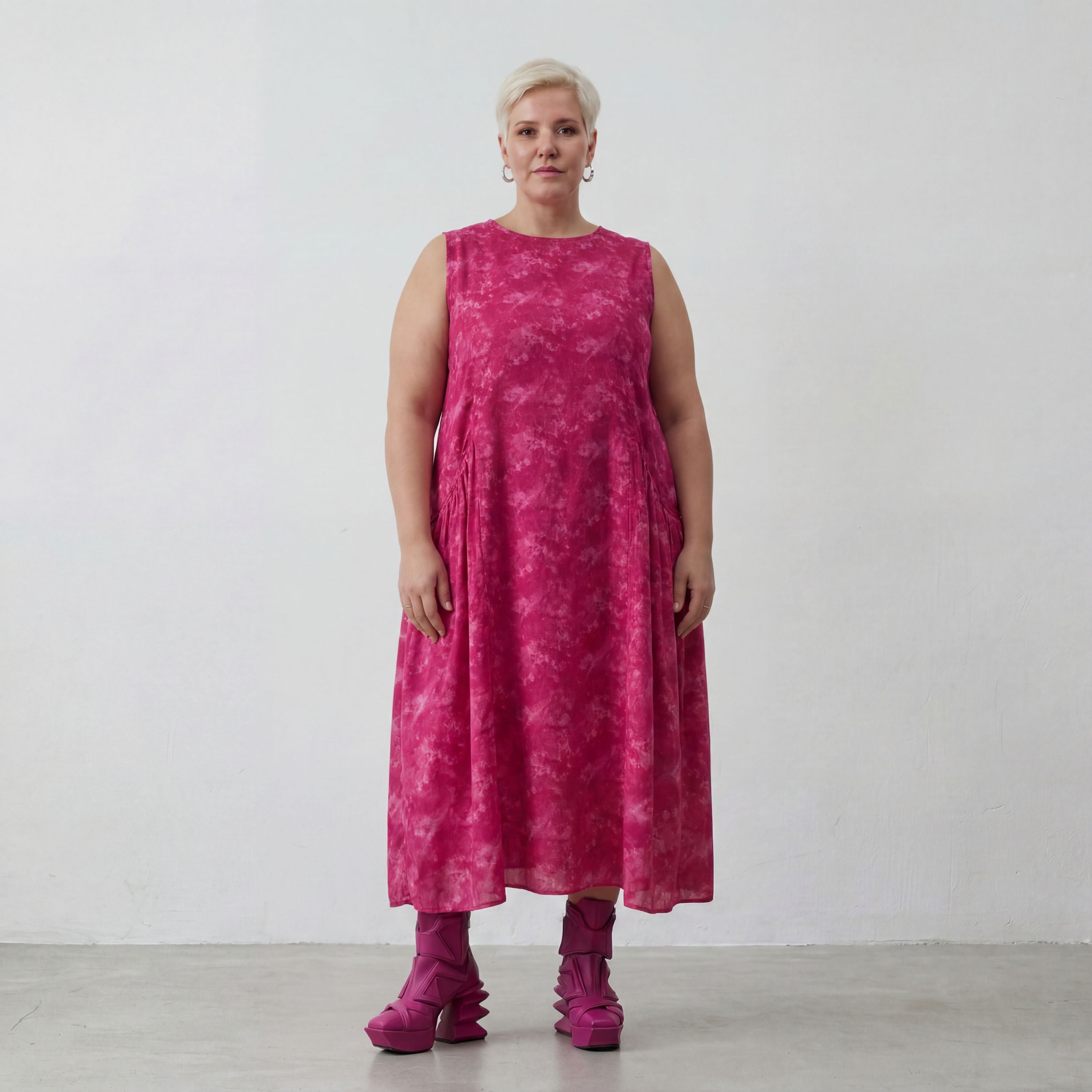 AKH Premium Kleid 7058 Fabiella, Fuchsia