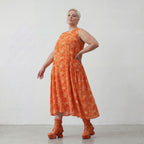 AKH Premium Kleid 7058 Fabiella, Orange