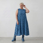 AKH Premium Kleid 7058 Fabiella, Petrol