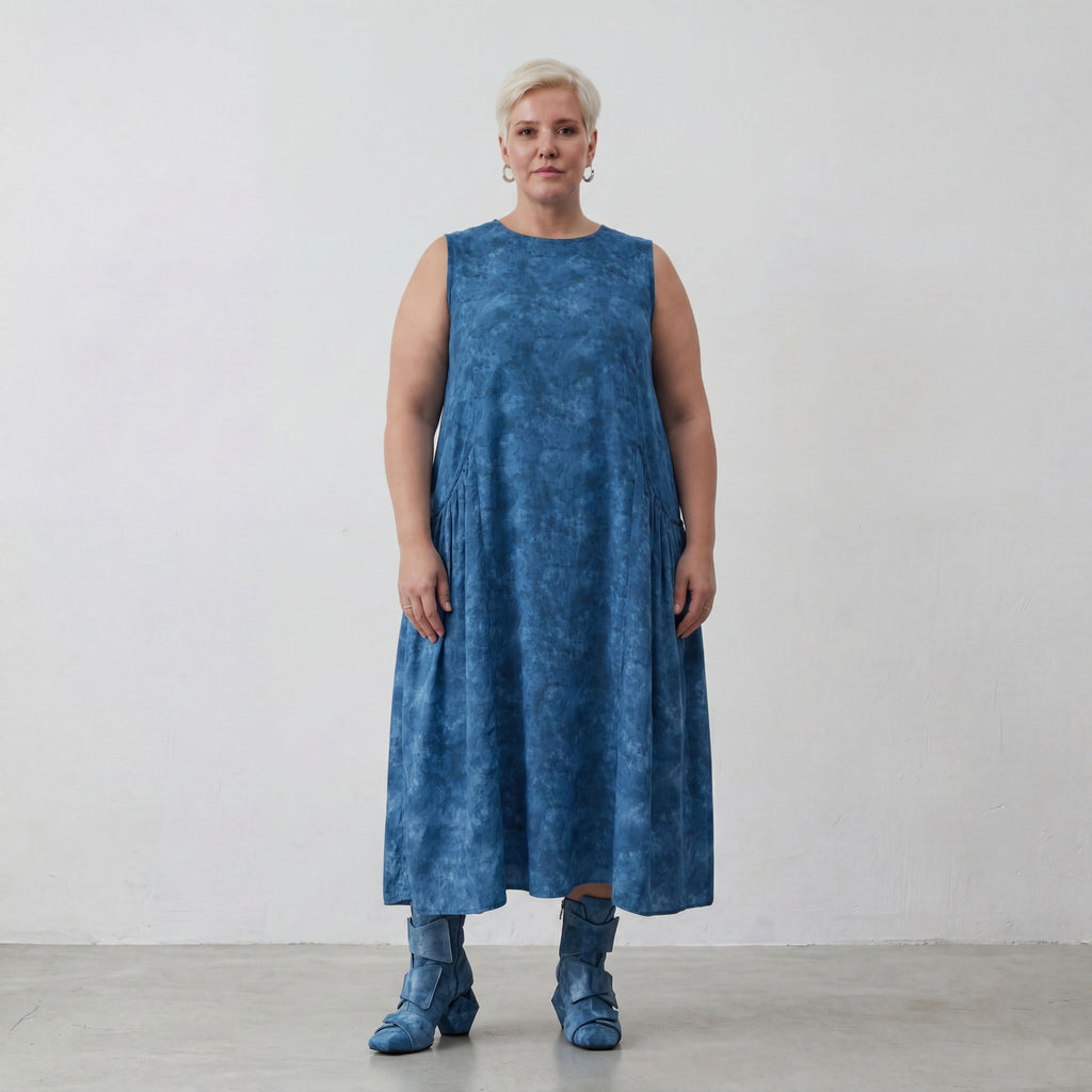 AKH Premium Kleid 7058 Fabiella, Petrol