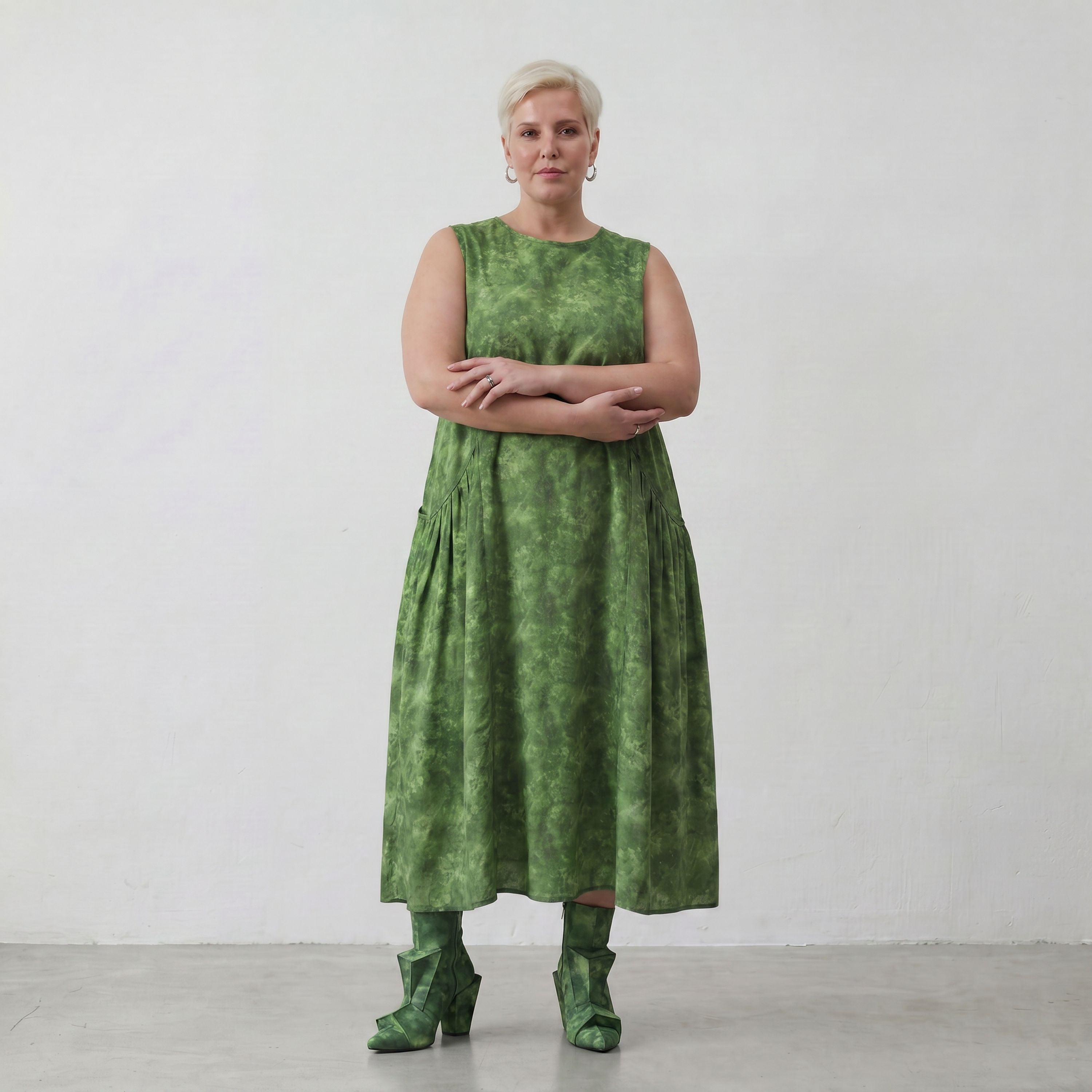 AKH Premium Kleid 7058 Fabiella, Smaragdgrün