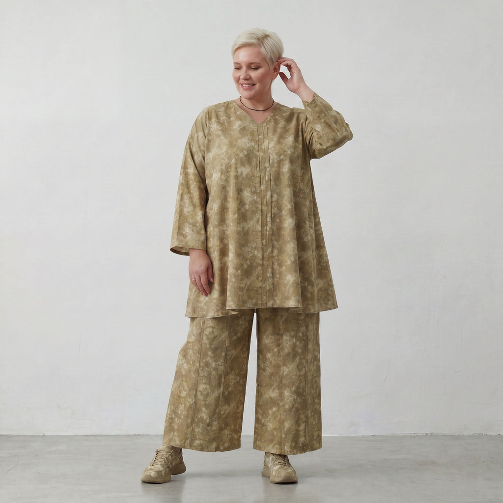 AKH Premium Hose 7074 Fabiella, Camel