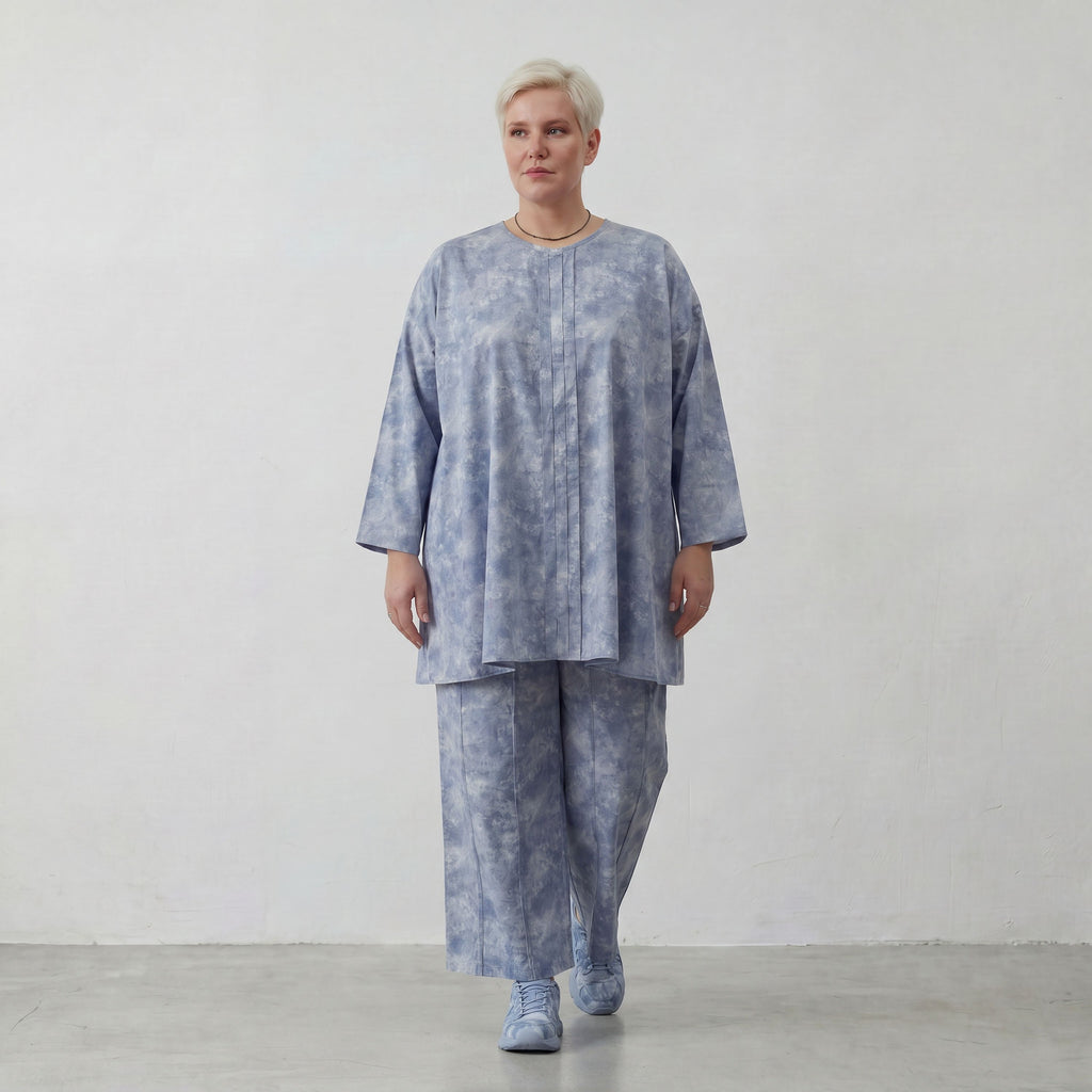 AKH Premium Hose 7074 Fabiella, Jeansblau