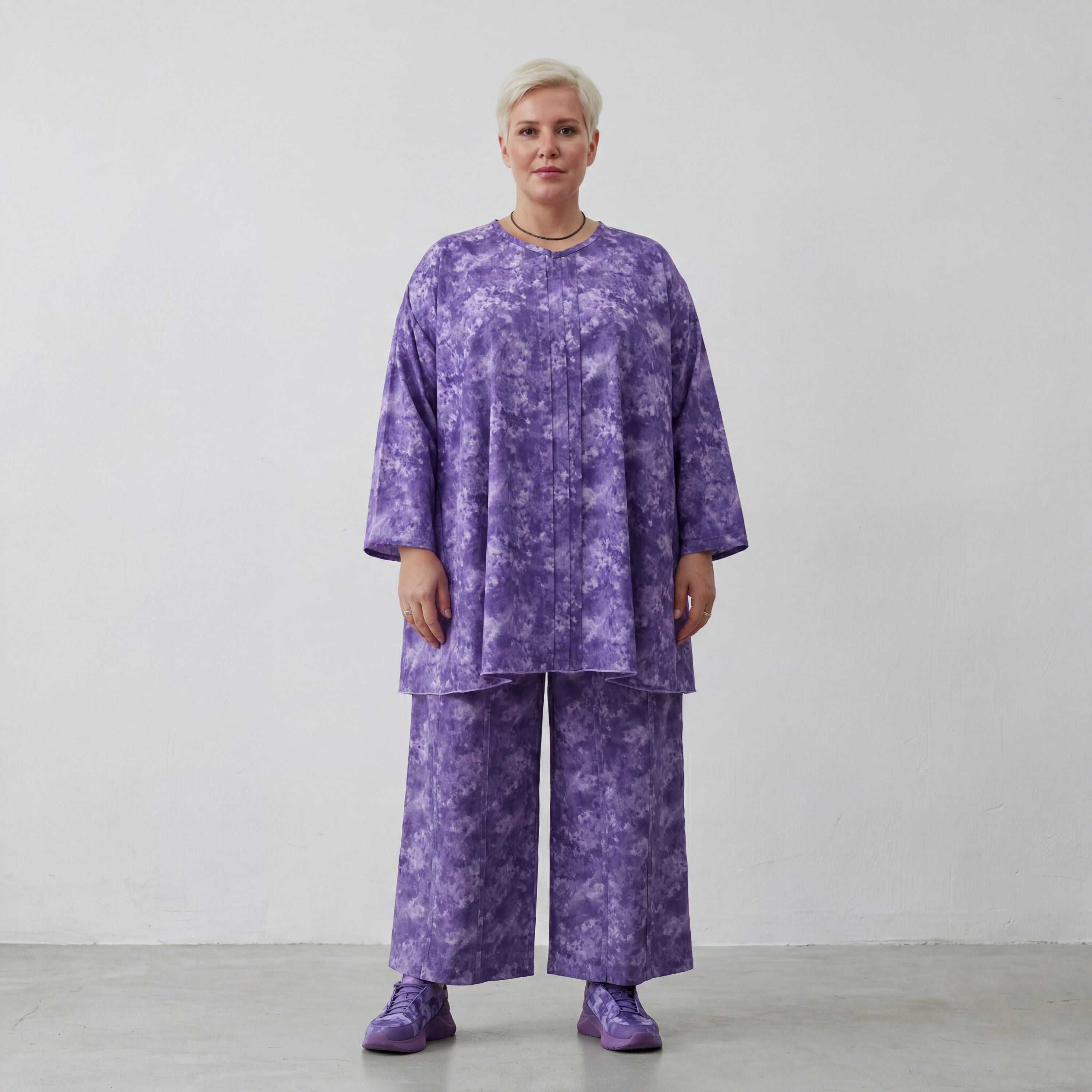 AKH Premium Hose 7074 Fabiella, Lila