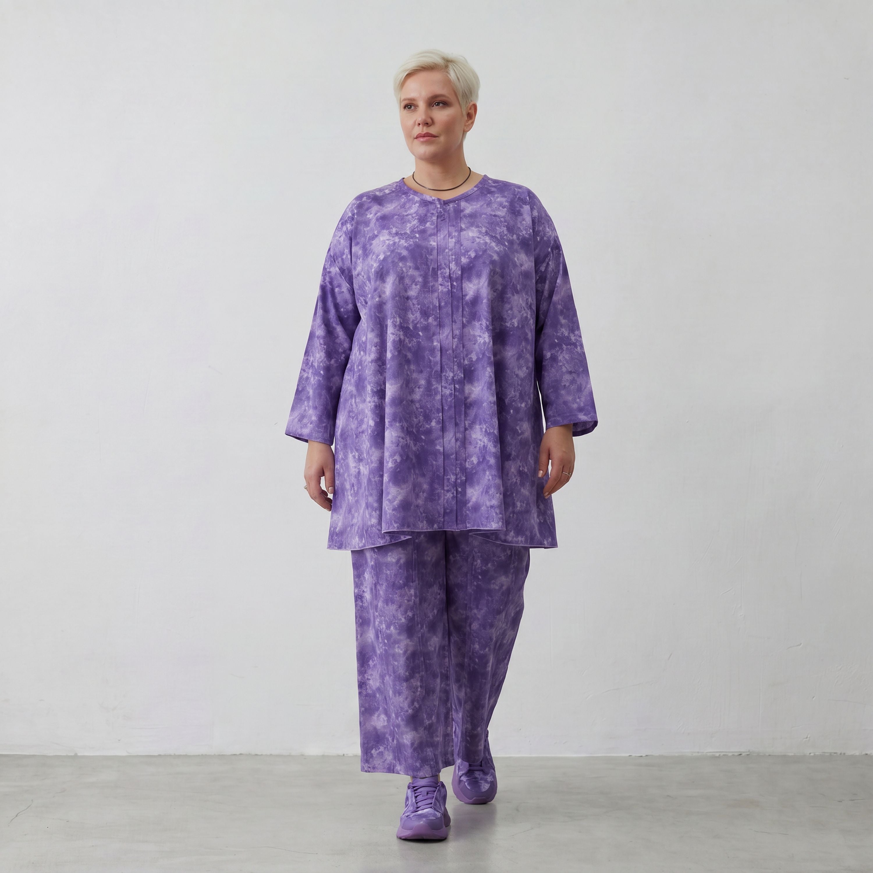 AKH Premium Hose 7074 Fabiella, Lila