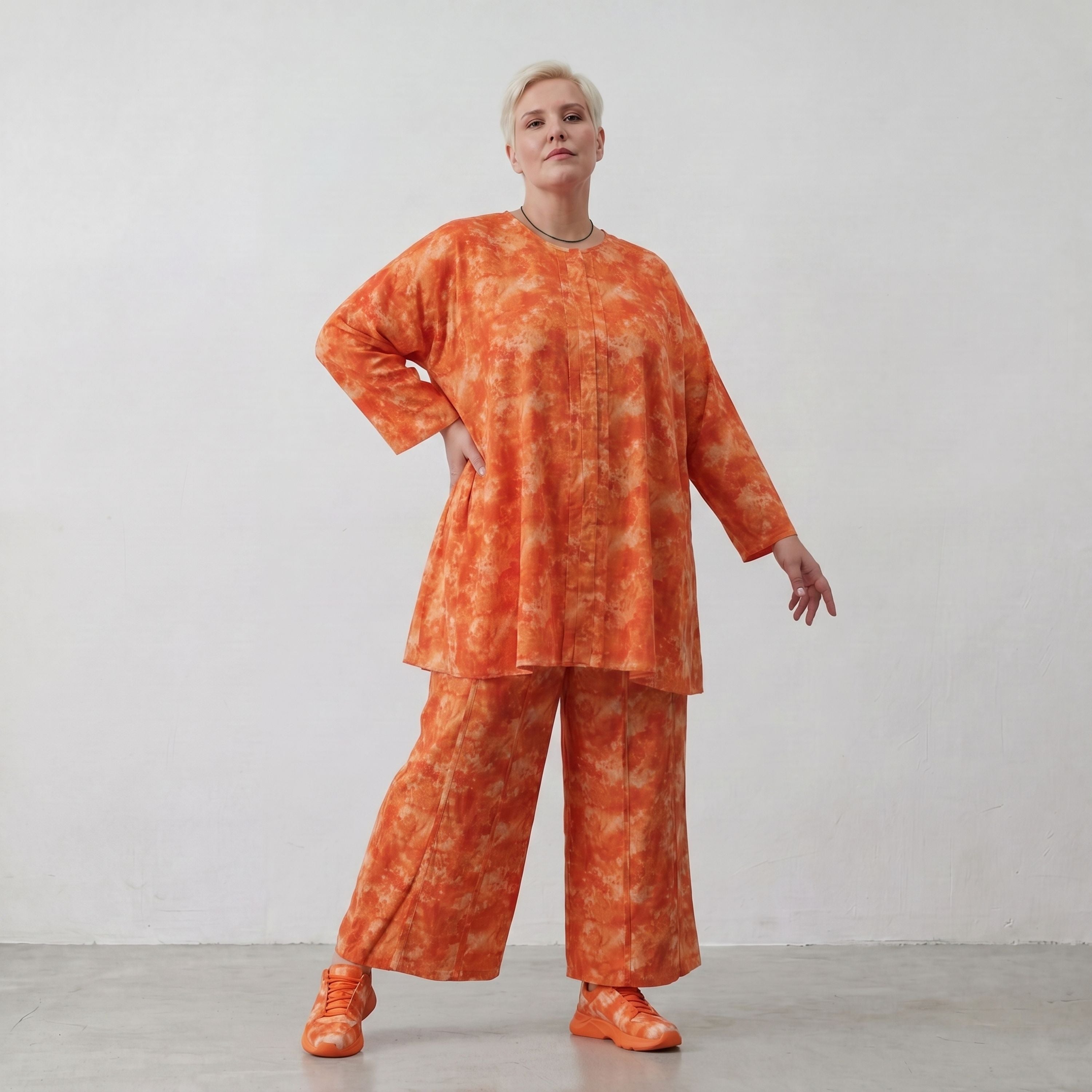 AKH Premium Hose 7074 Fabiella, Orange