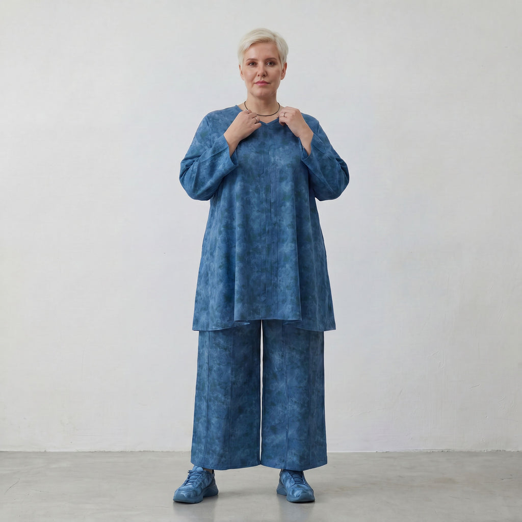 AKH Premium Shirt 7069 Fabiella, Petrol