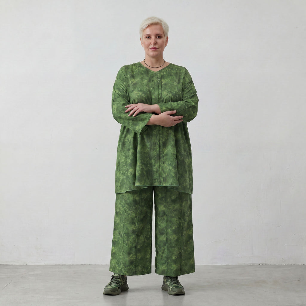 AKH Premium Shirt 7069 Fabiella, Smaragdgrün