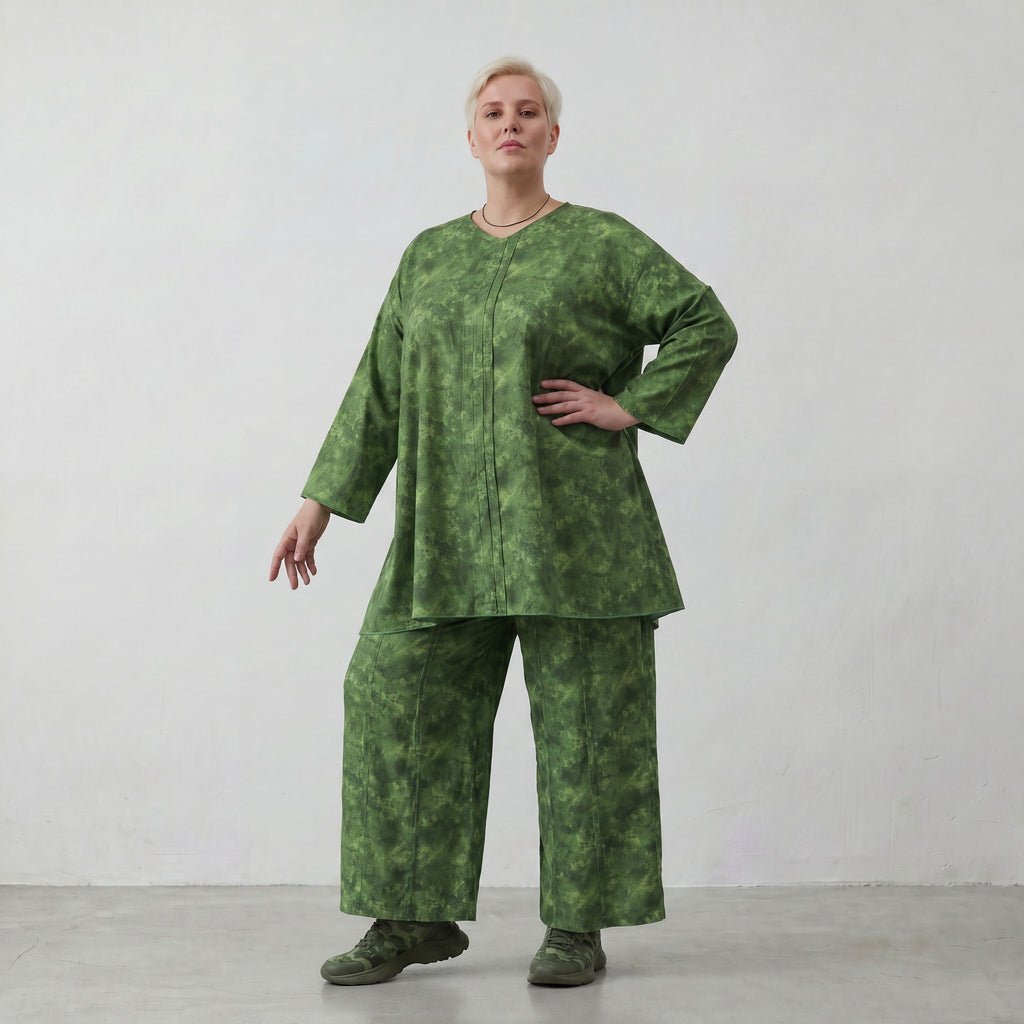 AKH Premium Shirt 7069 Fabiella, Smaragdgrün