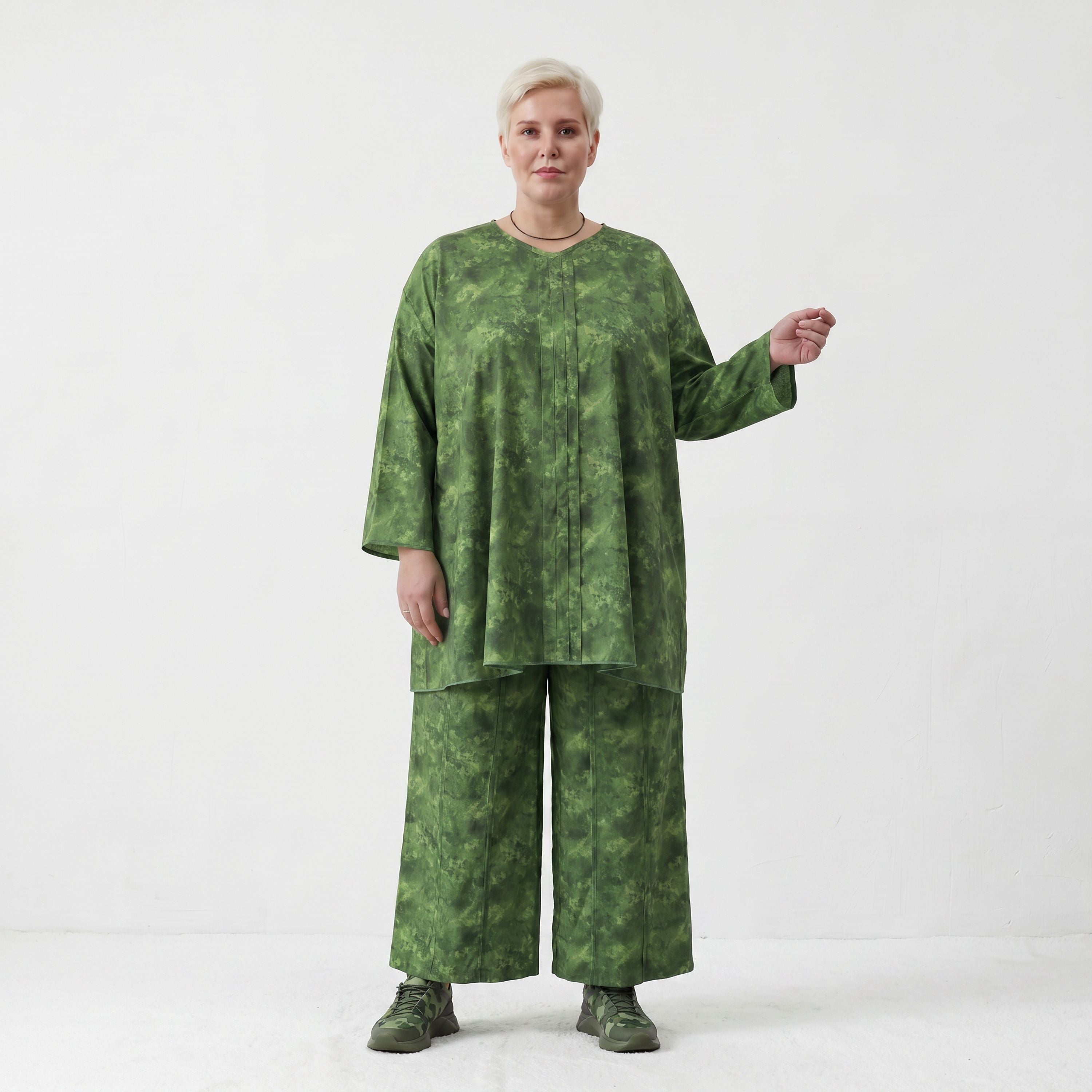 AKH Premium Shirt 7069 Fabiella, Smaragdgrün