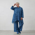 AKH Premium Bluse 7148 Fabiella, Petrol