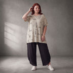 Funky Diva · Shirt · PrintDiva · 26009 · PrintBeige