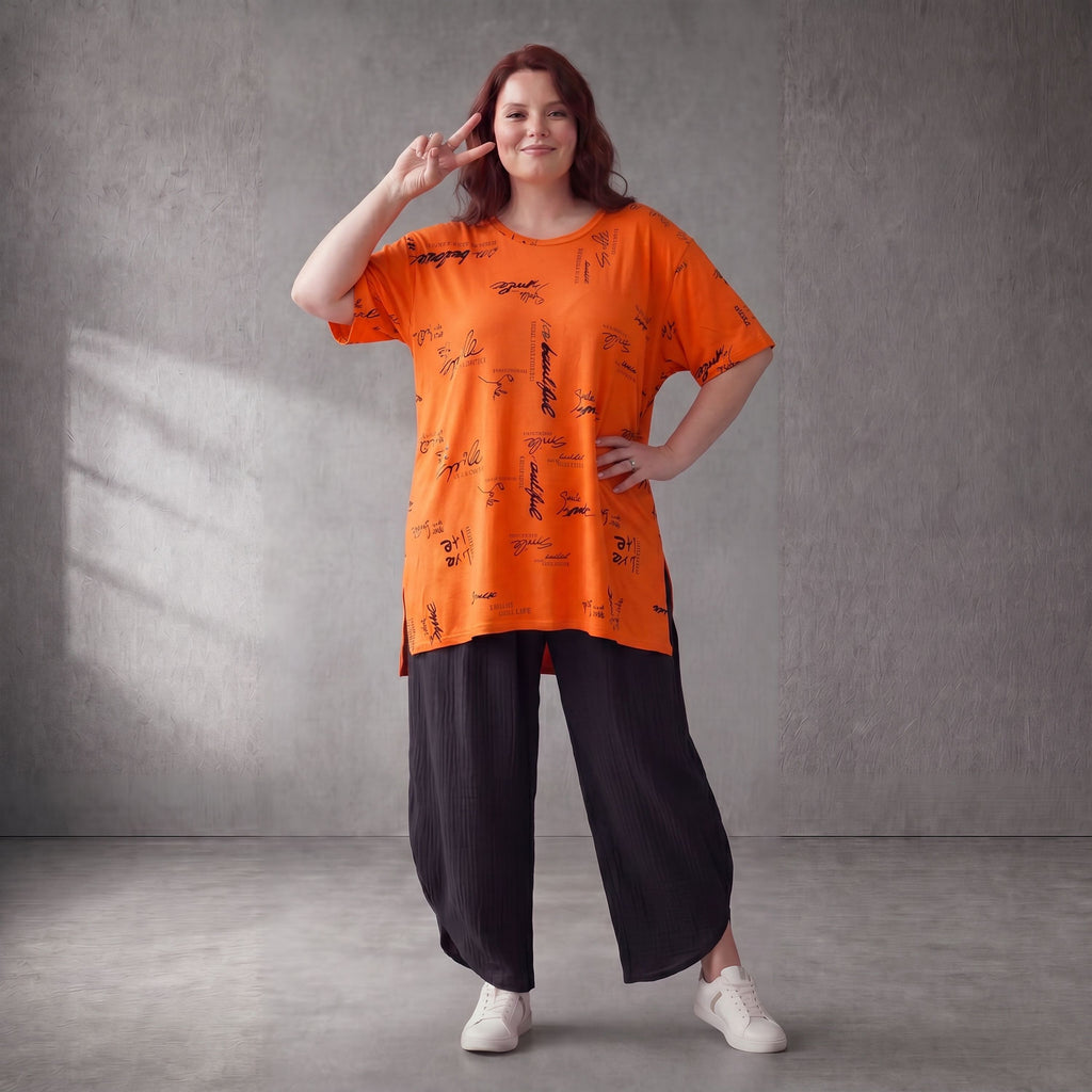 Funky Diva · Shirt · PrintDiva · 26009 · OrangePrint