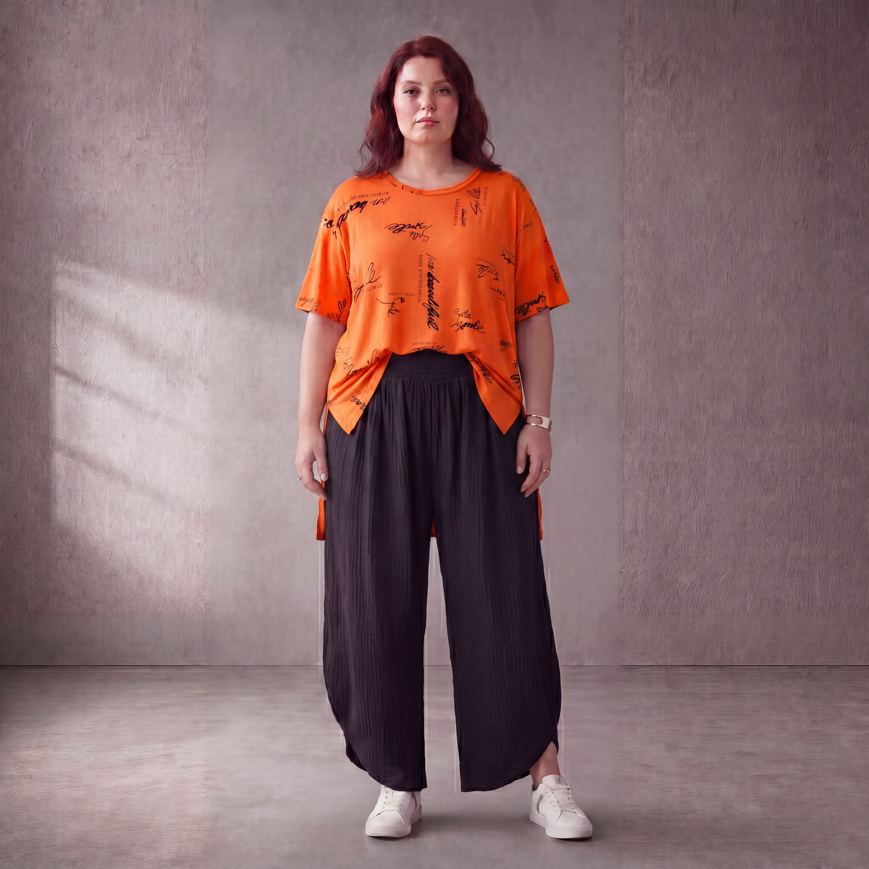 Funky Diva · Shirt · PrintDiva · 26009 · OrangePrint