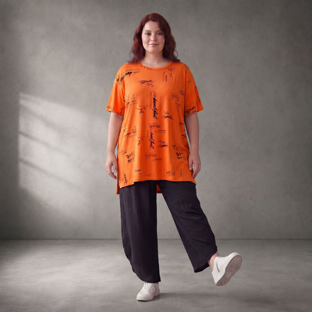 Funky Diva · Shirt · PrintDiva · 26009 · OrangePrint