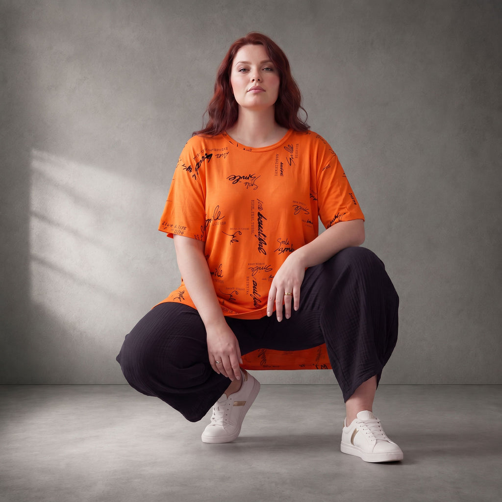 Funky Diva · Shirt · PrintDiva · 26009 · OrangePrint
