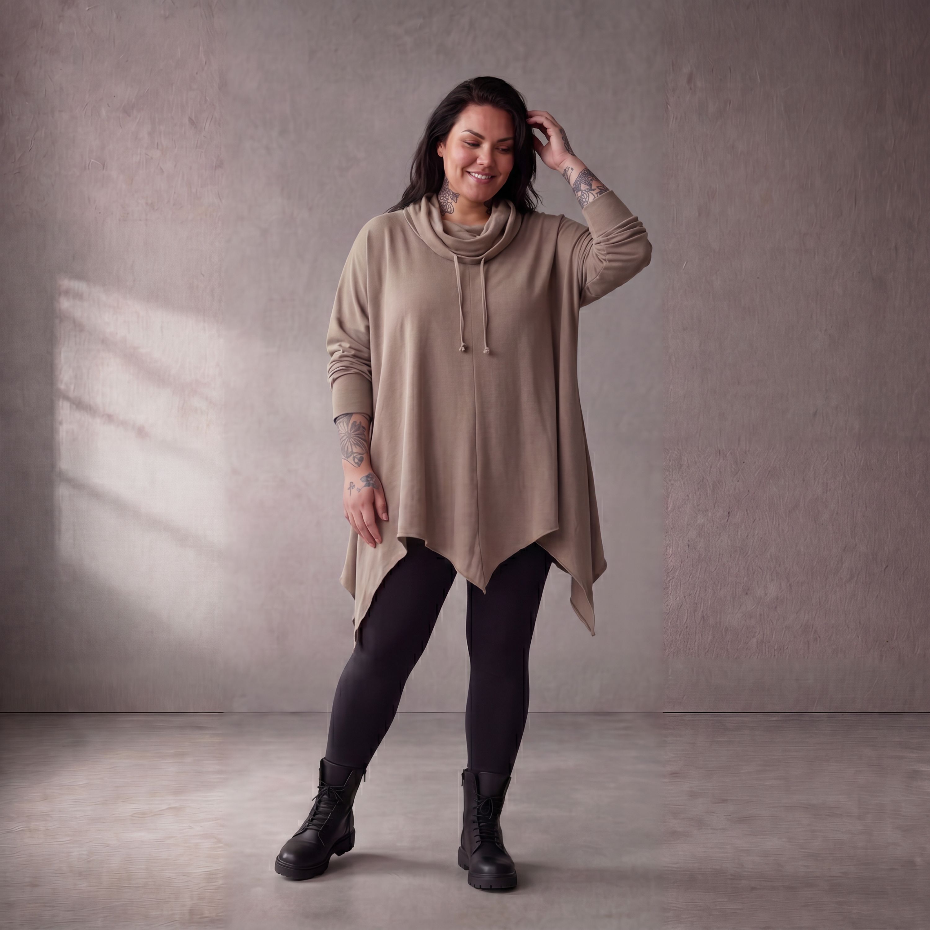 Funky Diva · Shirt · UniDiva · 26008 · SaharaBeige
