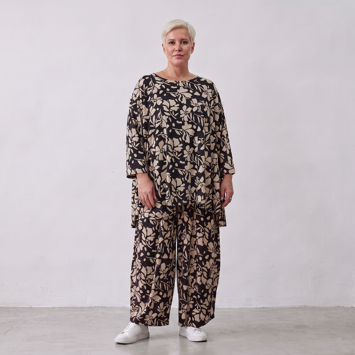 AKH Fashion · Shirt · Flowing · 593 · NovaBlack