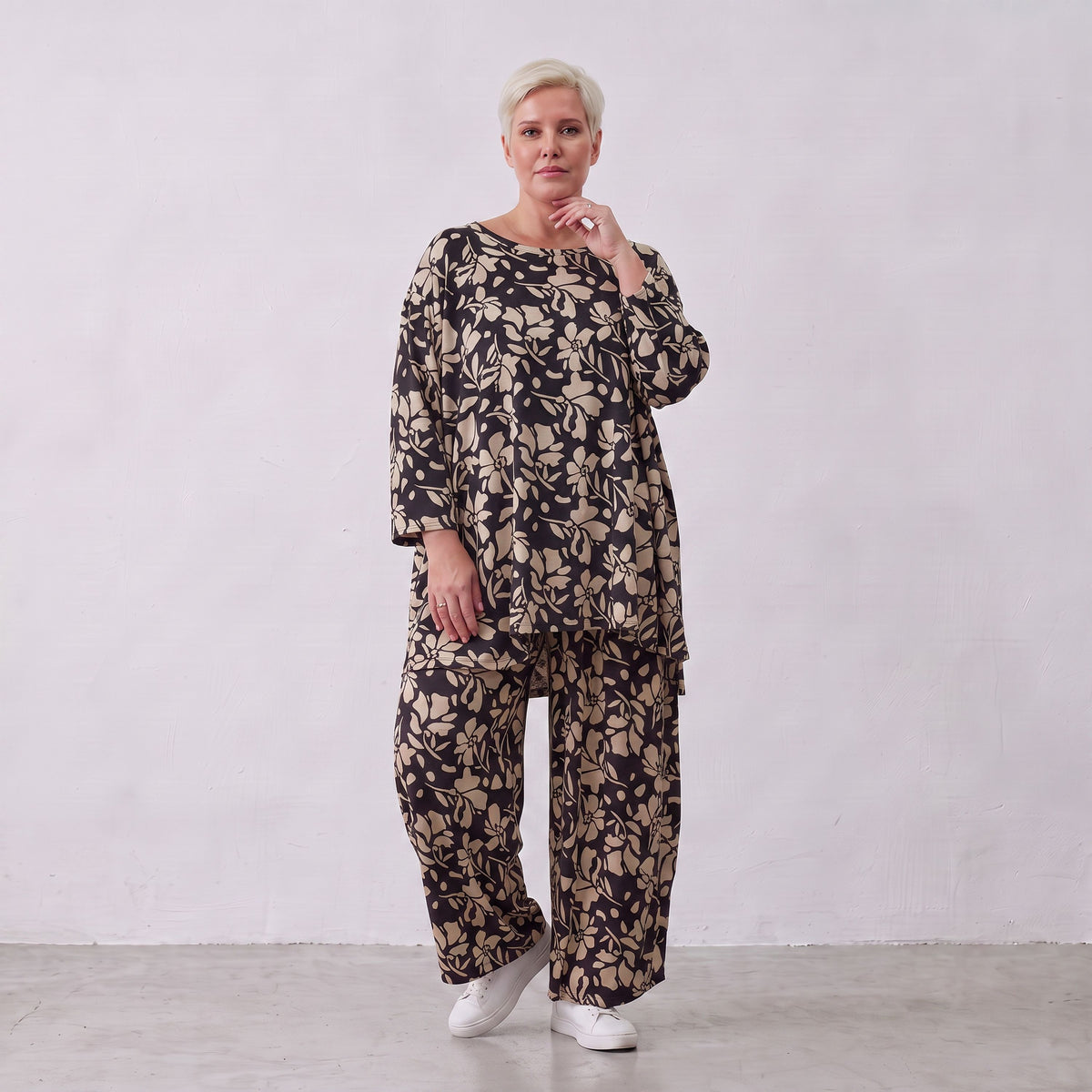 AKH Fashion · Shirt · Flowing · 593 · NovaBlack