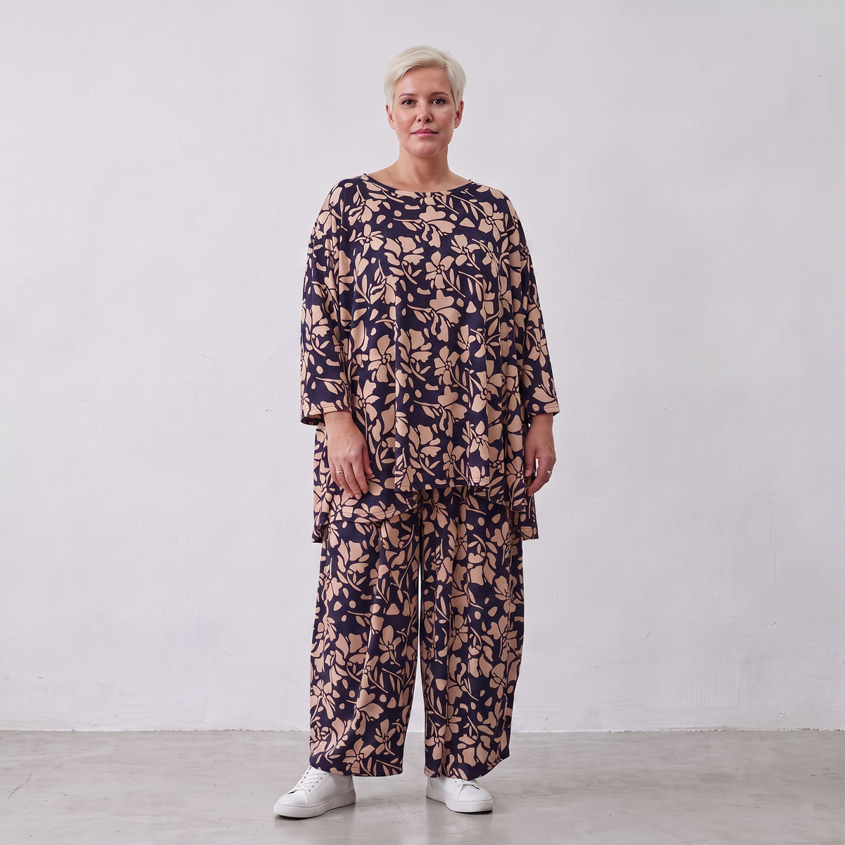 AKH Fashion · Shirt · Flowing · 593 · YunaNavy