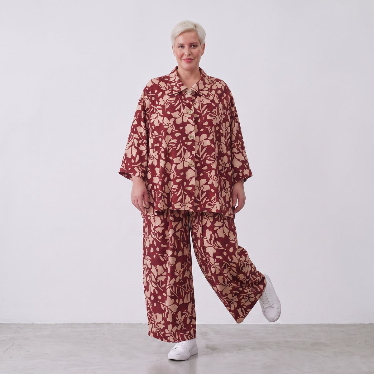 AKH Fashion · Bluse · Flowing · 7092 · MilaWine