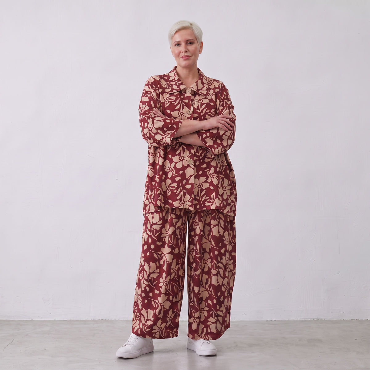 AKH Fashion · Bluse · Flowing · 7092 · MilaWine