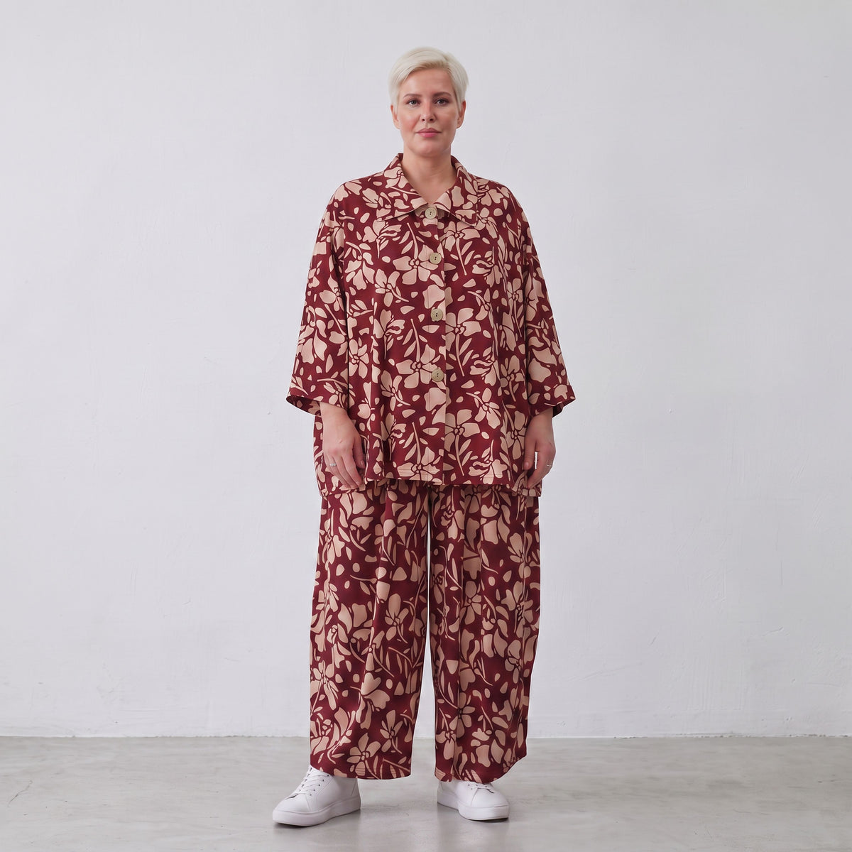 AKH Fashion · Blouse · Flowing · 7092 · MilaWine
