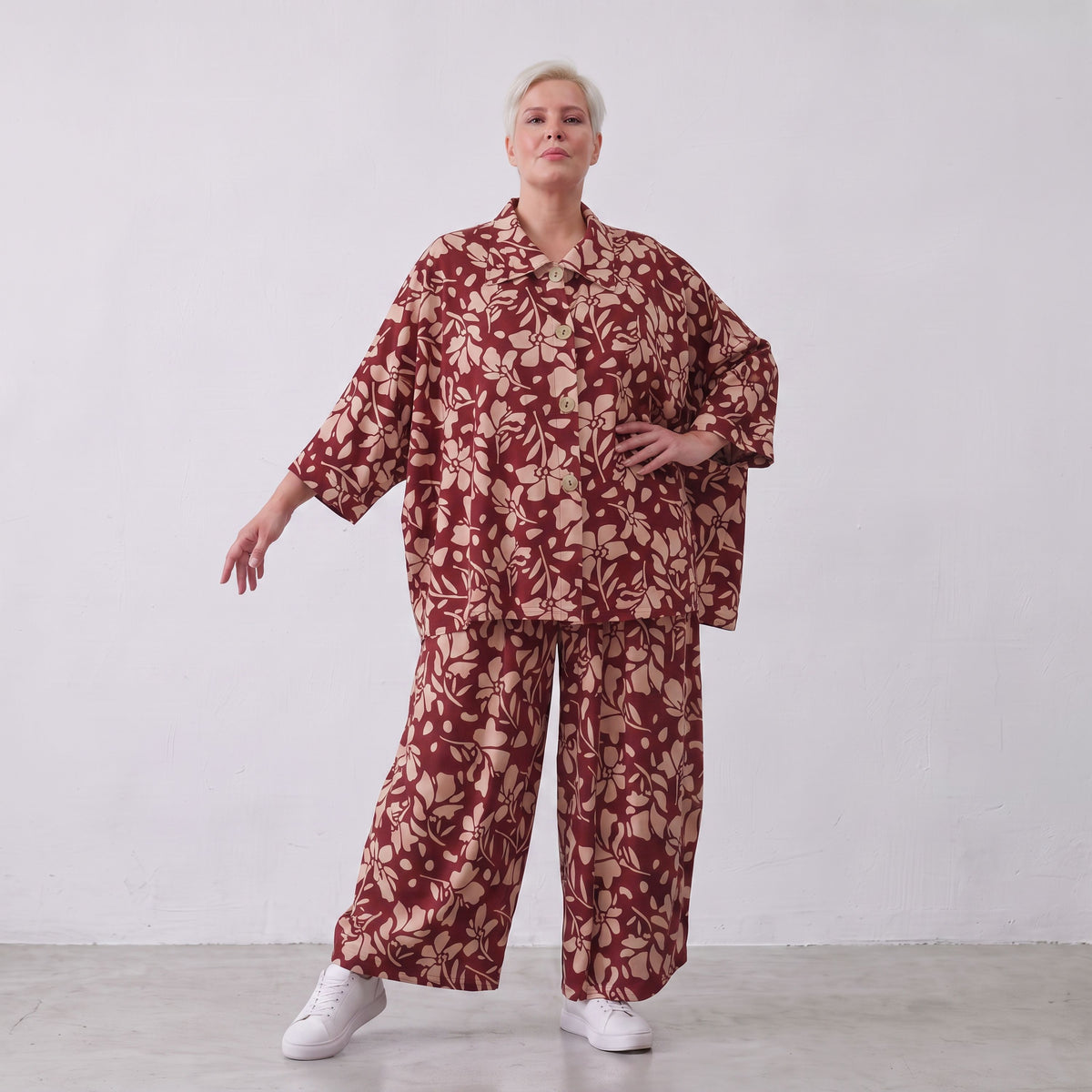 AKH Fashion · Bluse · Flowing · 7092 · MilaWine