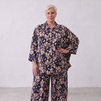 AKH Fashion · Bluse · Flowing · 7092 · YunaNavy