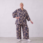 AKH Fashion · Bluse · Flowing · 7092 · YunaNavy