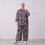 AKH Fashion · Bluse · Flowing · 7092 · YunaNavy