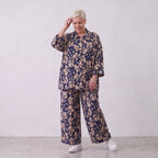 AKH Fashion · Bluse · Flowing · 7092 · YunaNavy
