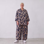 AKH Fashion · Bluse · Flowing · 7092 · YunaNavy
