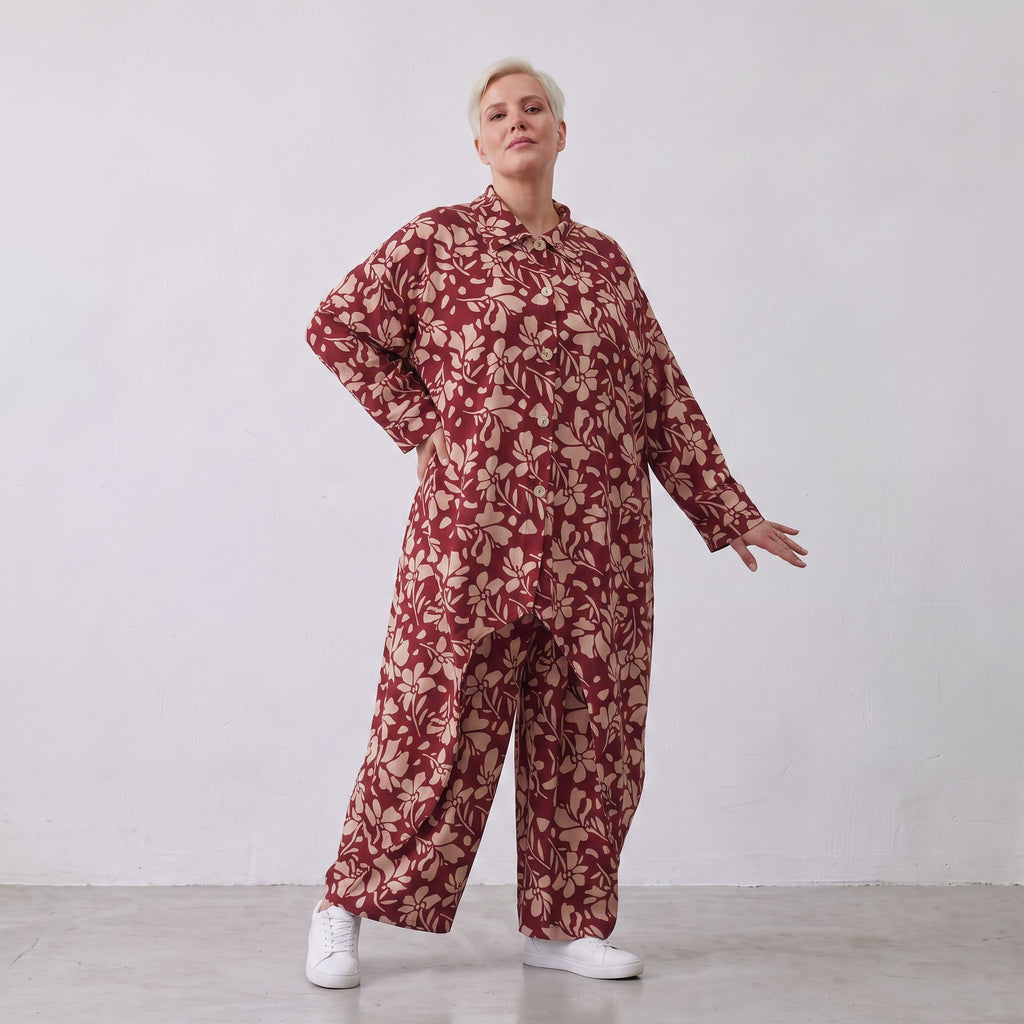 AKH Fashion · Bluse · Flowing · 7135 · MilaWine