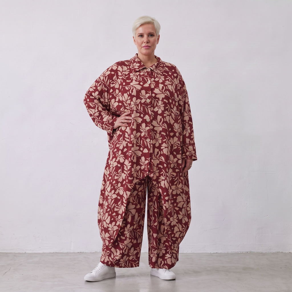 AKH Fashion · Bluse · Flowing · 7135 · MilaWine