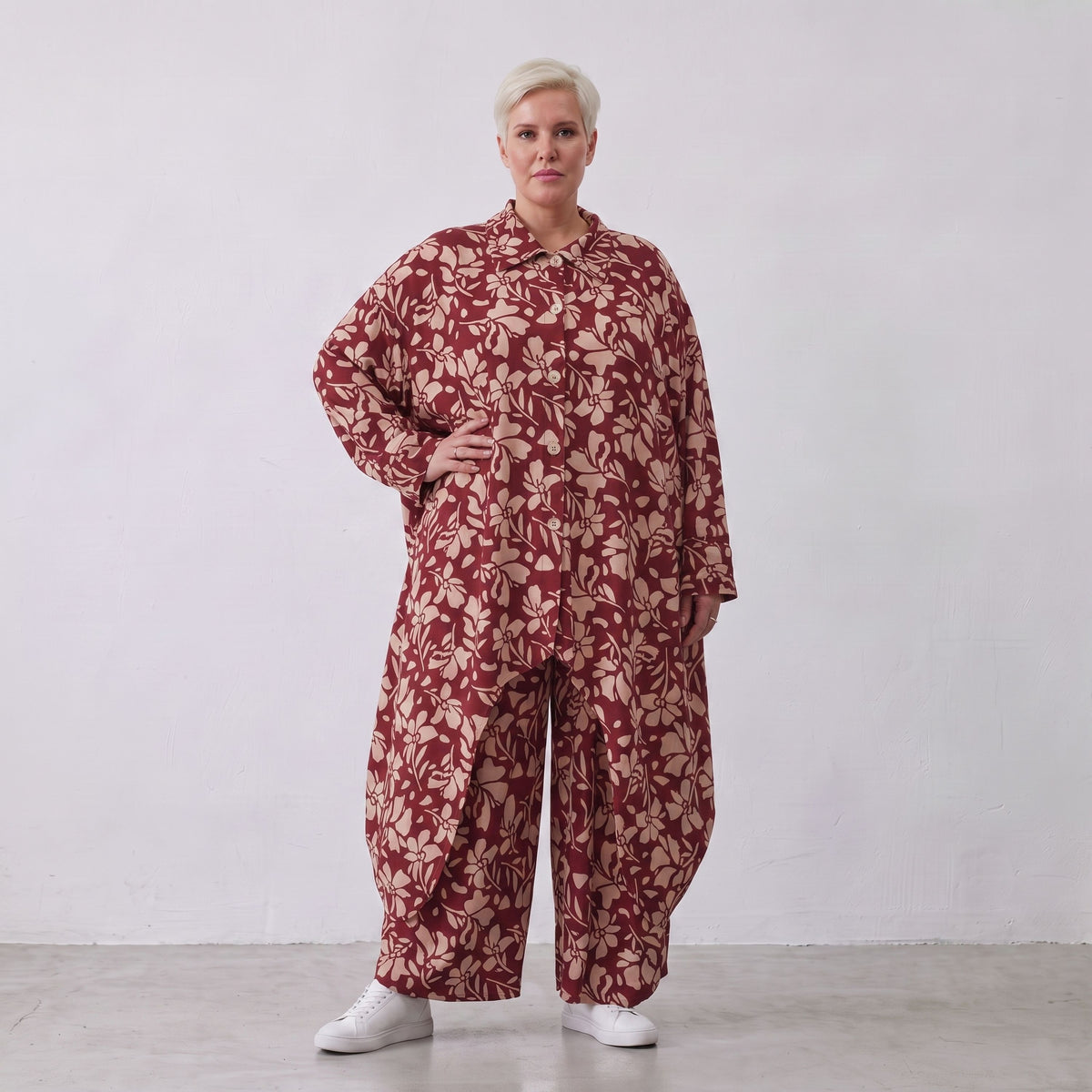 AKH Fashion · Bluse · Flowing · 7135 · MilaWine