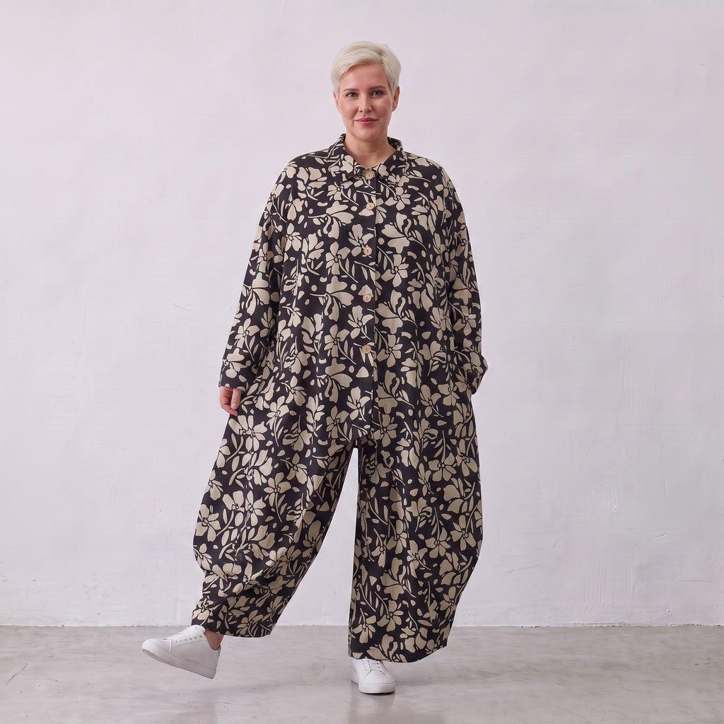 AKH Fashion · Bluse · Flowing · 7135 · NovaBlack