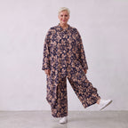 AKH Fashion · Bluse · Flowing · 7135 · YunaNavy