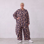 AKH Fashion · Bluse · Flowing · 7135 · YunaNavy