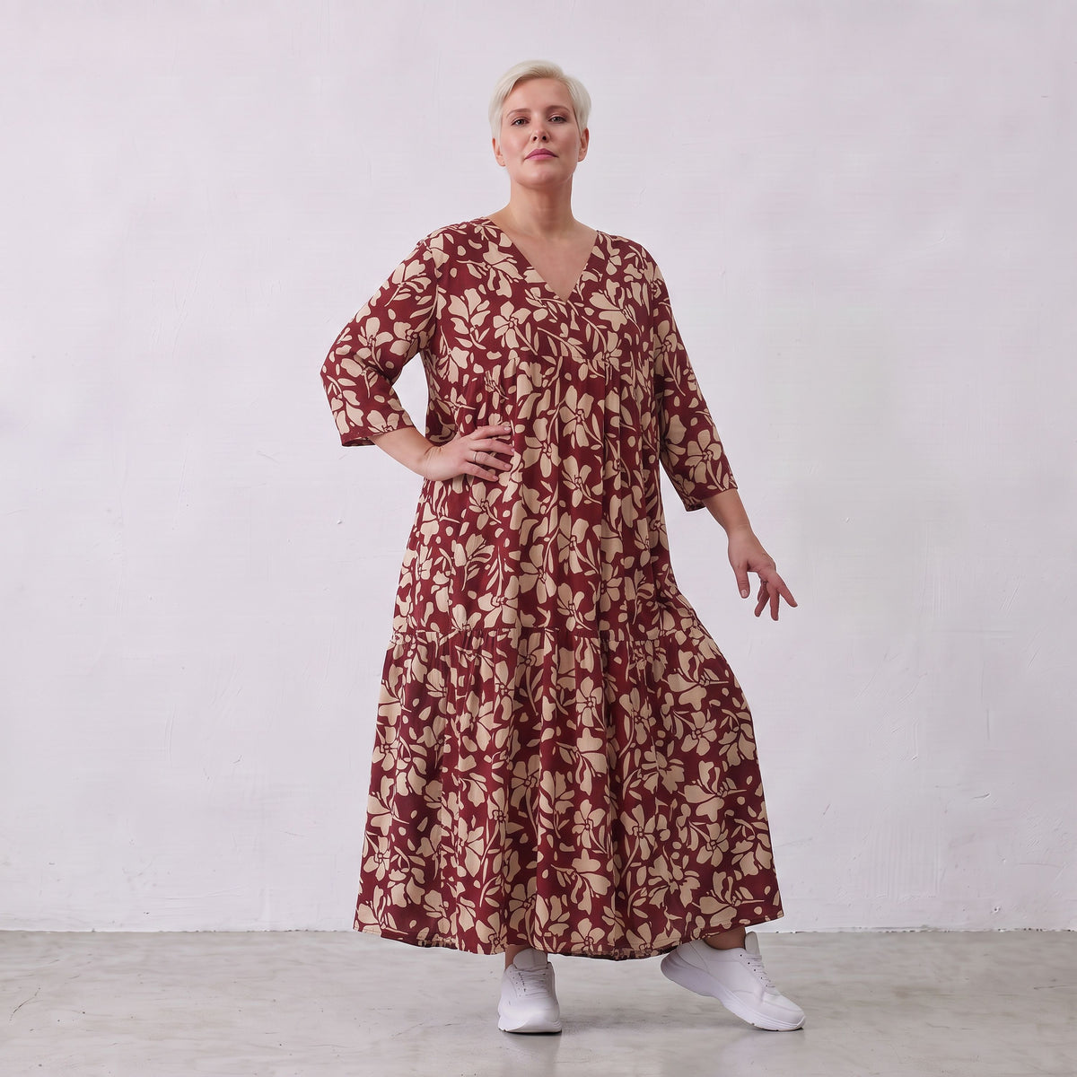 AKH Fashion · Kleid · Flowing · 7236 · MilaWine