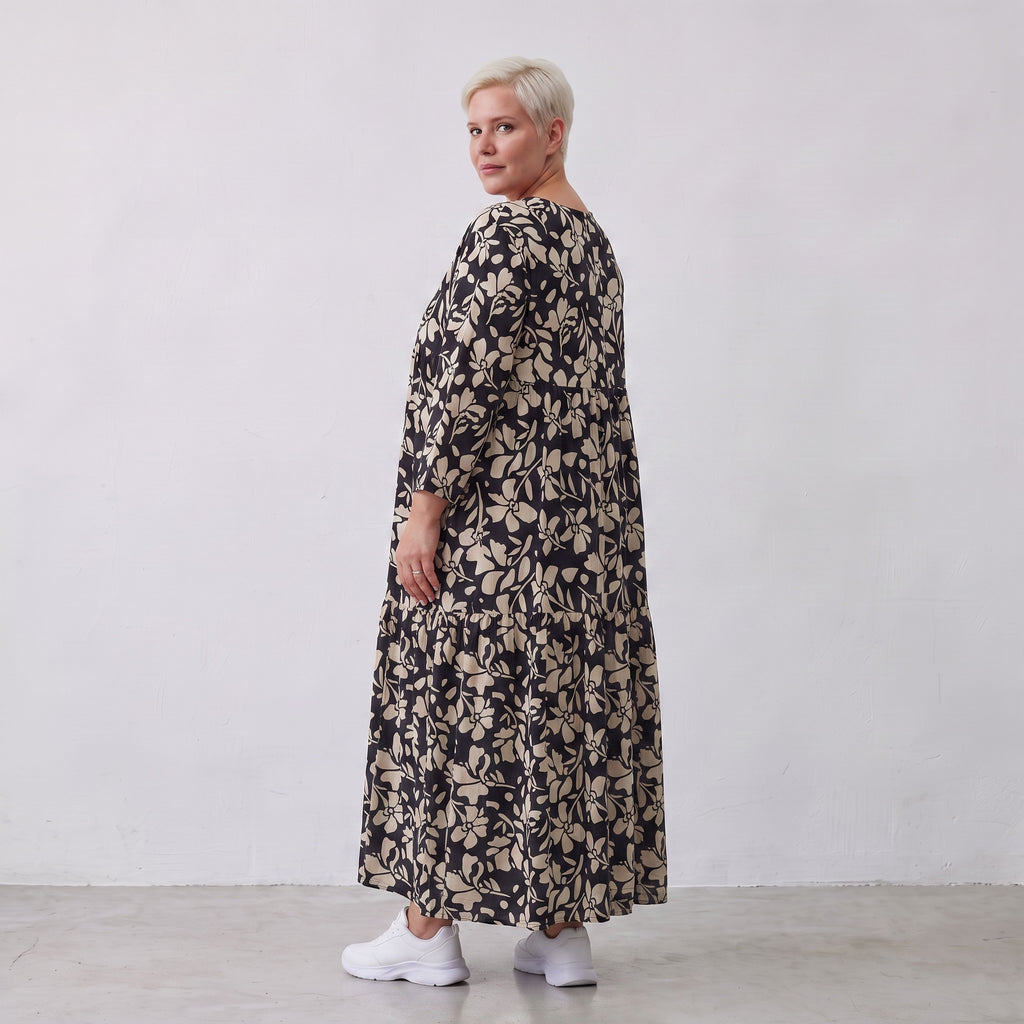 AKH Fashion · Kleid · Flowing · 7236 · NovaBlack