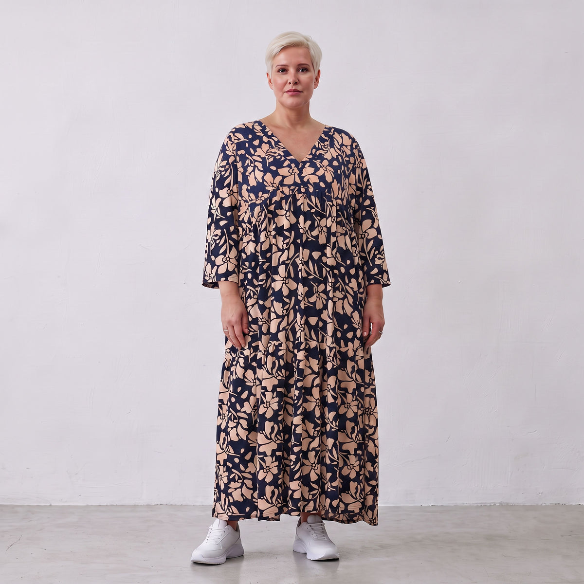 AKH Fashion · Kleid · Flowing · 7236 · YunaNavy