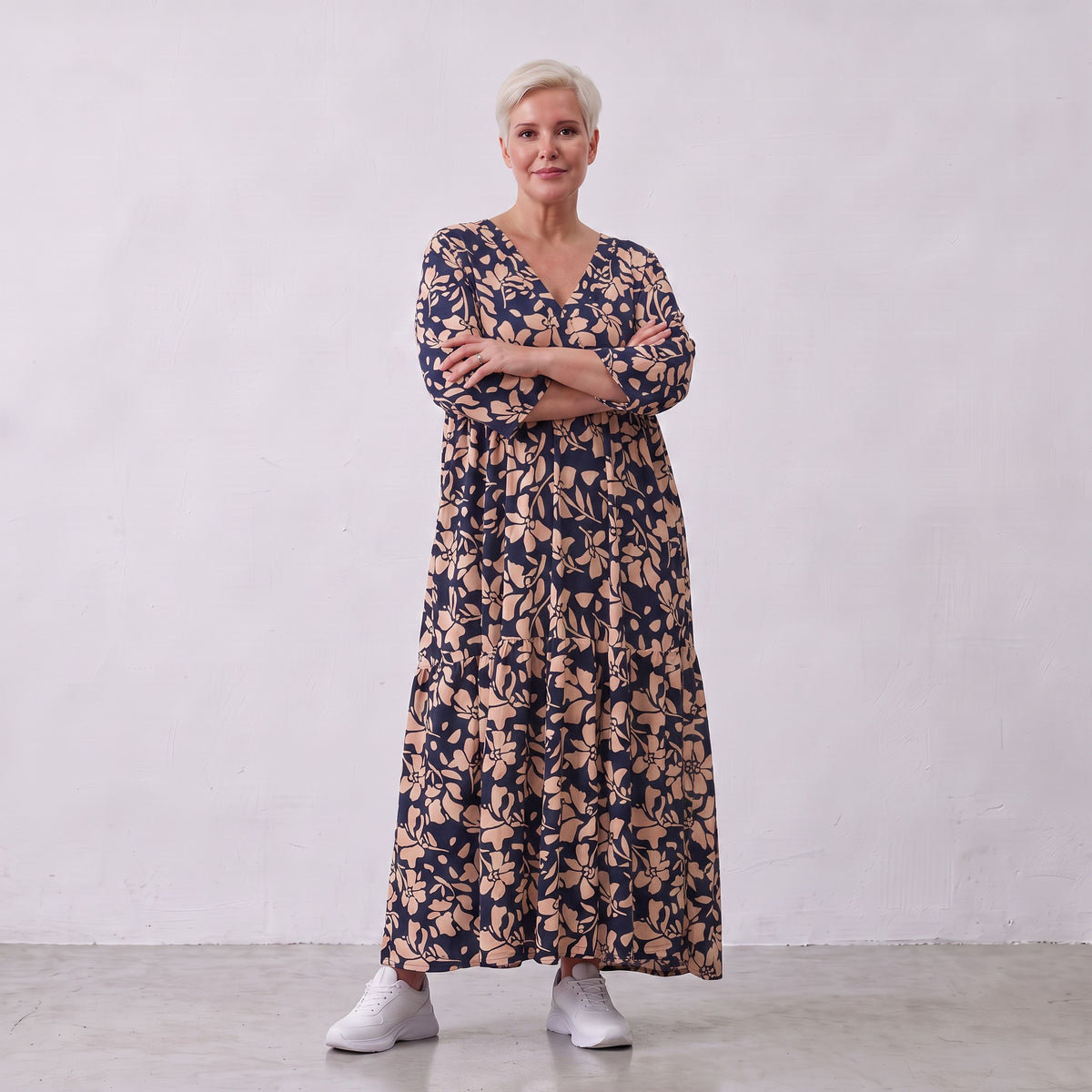 AKH Fashion · Kleid · Flowing · 7236 · YunaNavy